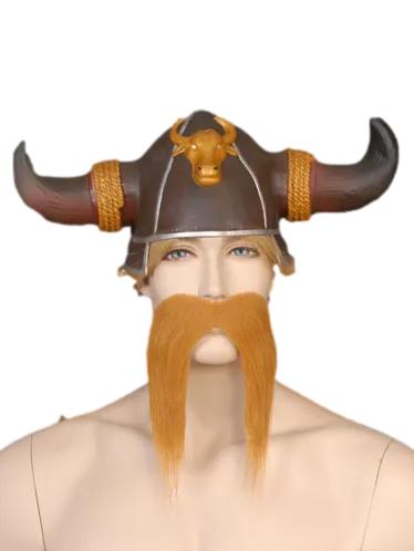 Brown Viking Moustache