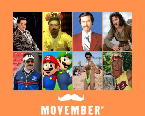 Movember mens costumes
