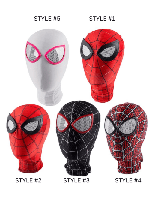 Spiderman Mask - 5 Styles - Image 2