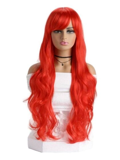 Red Ariel Mermaid Wig