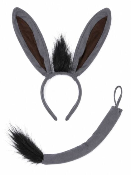 donkey ears and tail set