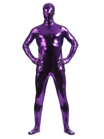 Purple Second Skin Zentai Costume