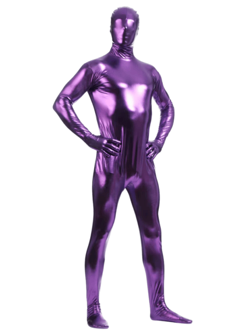 Purple Second Skin Zentai Costume
