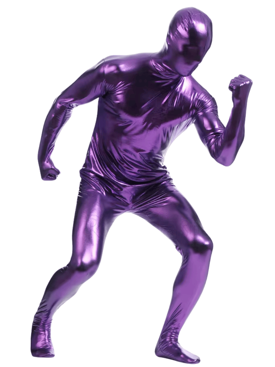 Purple Second Skin Zentai Costume