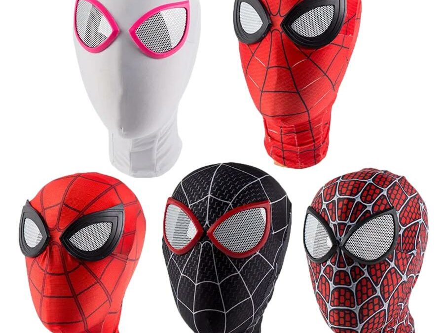 Spiderman Mask – 5 Styles