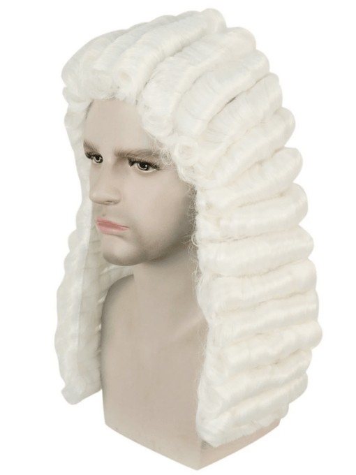 White Judge Wig