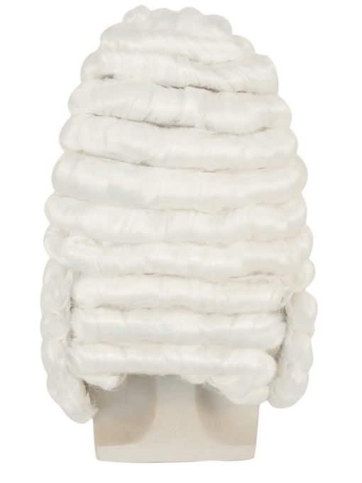 White Judge Wig