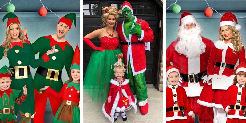 Family christmas costumes