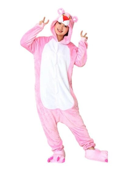 Pink Panther Onesie Costume