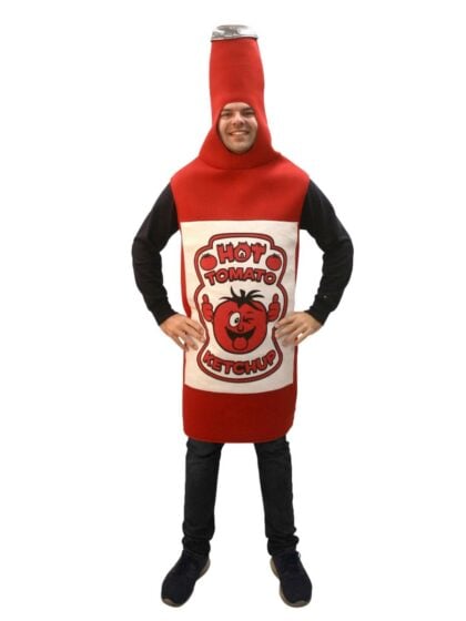 Ketchup Sauce Bottle Costume