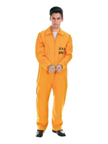 Orange Prison Jumpsuit Costume