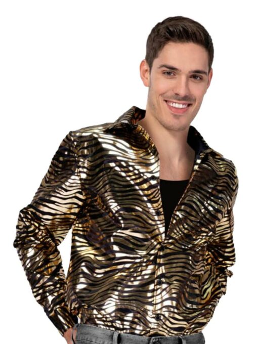 Disco Tiger King Shirt