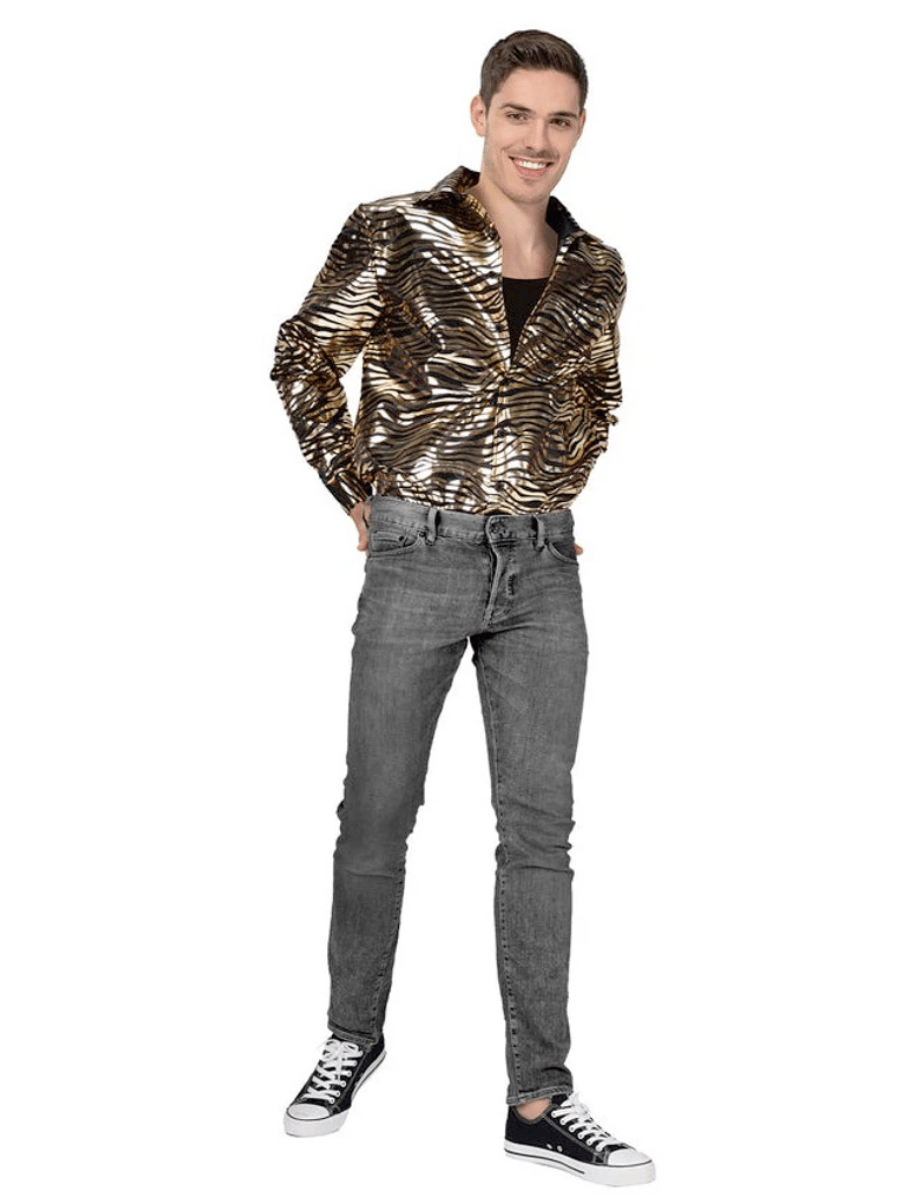 Disco Tiger King Shirt