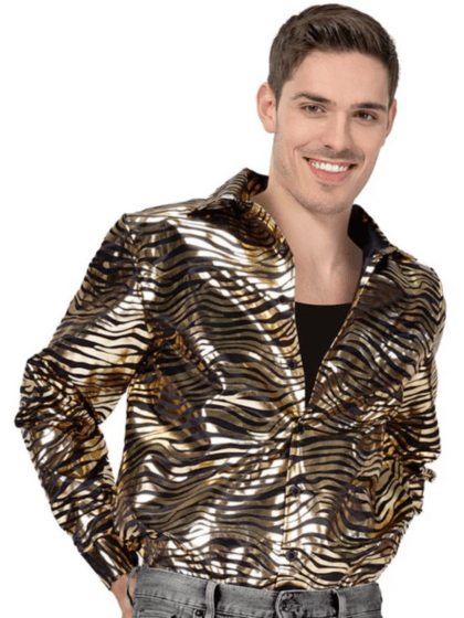 Disco Tiger King Shirt