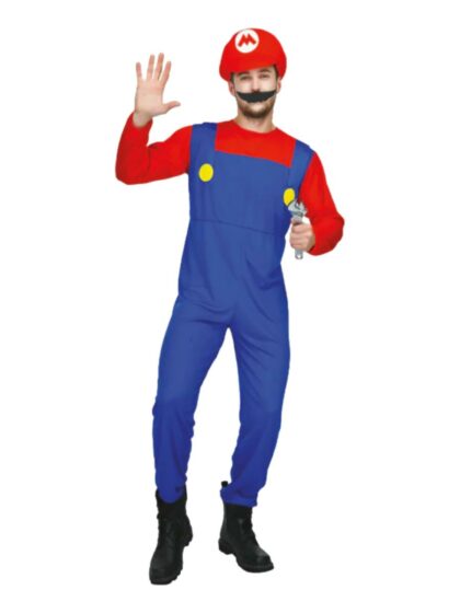 Mario Red Plumber Costume