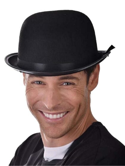 Black Bowler Hat