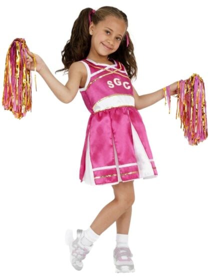 Pink Cheerleader Child Costume