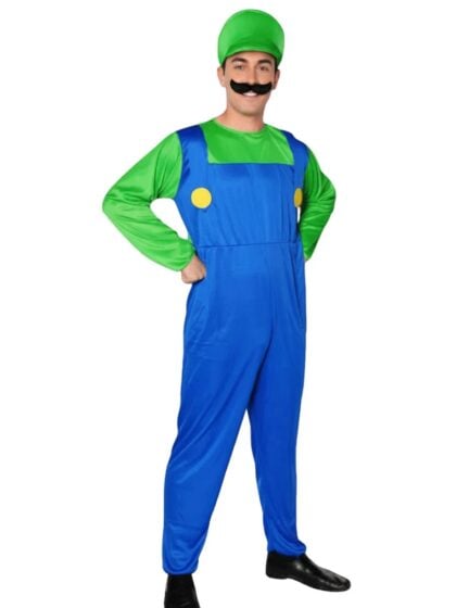 Luigi green plumber costume