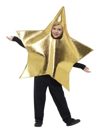Kids Gold Star Costume
