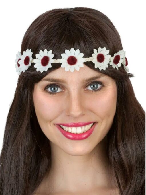 White Daisy Chain Headband