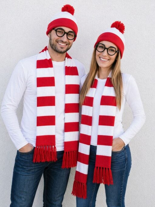 Waldo Beanie and Scarf Set - Image 2