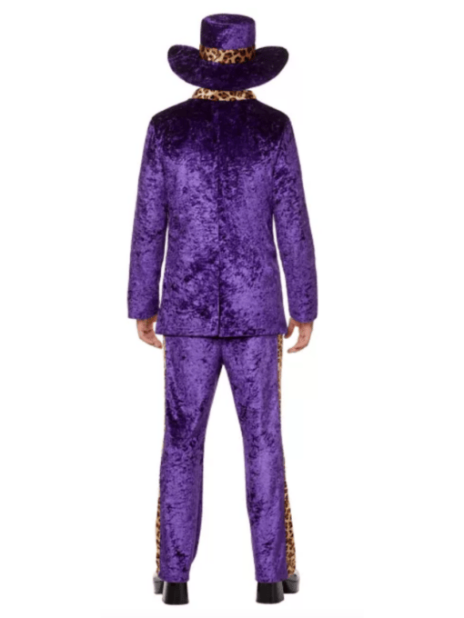 70s Purple Funky Guy Costume