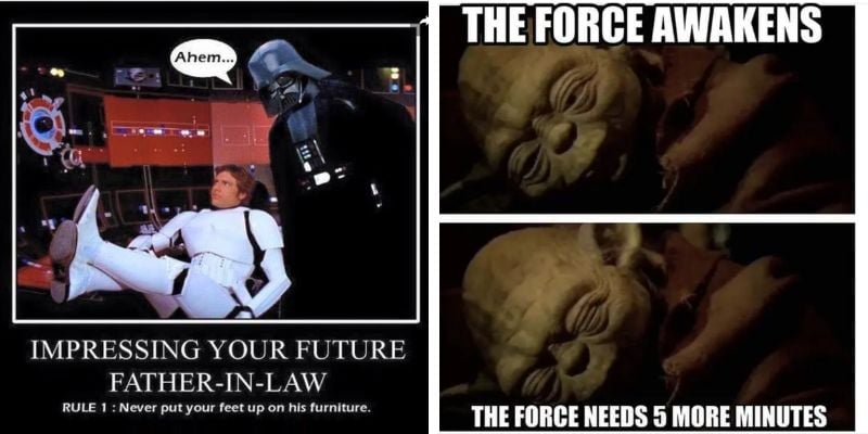 Star wars funny memes