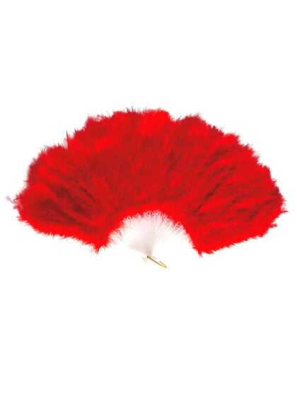 Red Feather Fan