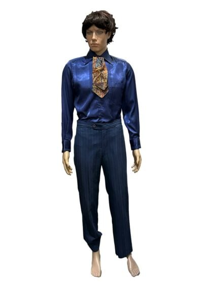 Blue 70s Guy Costume