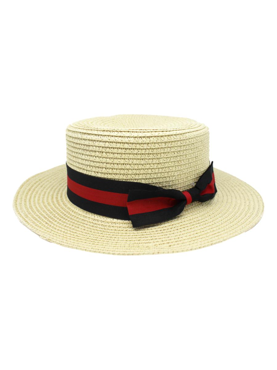Straw Boater Hat