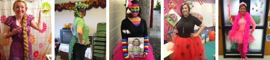 book week teacher costumes