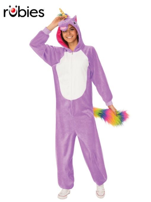 Purple Unicorn Costume - Adult - Image 2