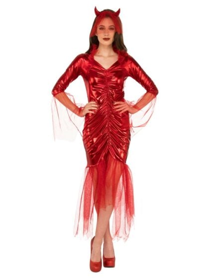 Red Devil Bride Costume