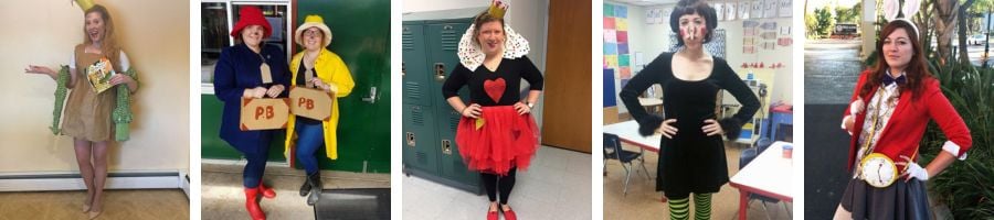 teacher book week costumes ideas