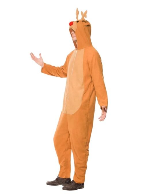 Reindeer Onesie Costume - Adult - Image 2