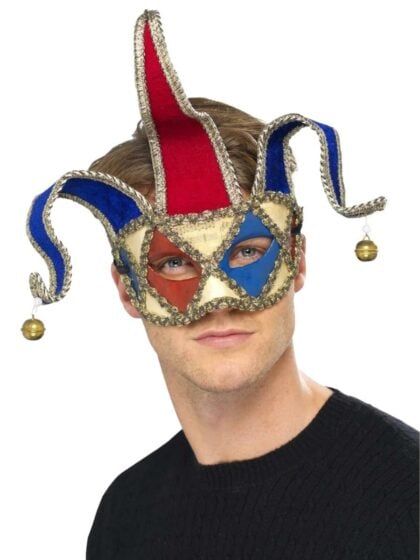 Venetian Musical Jester Mask