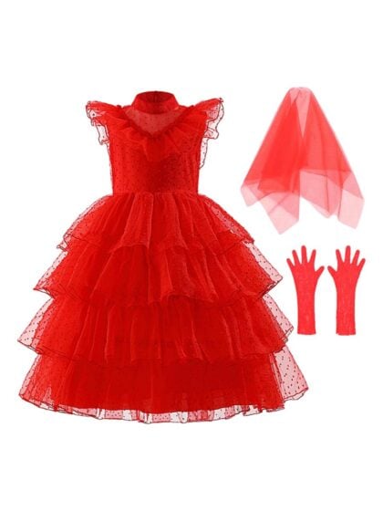 Girls Beetlejuice Lydia Costume
