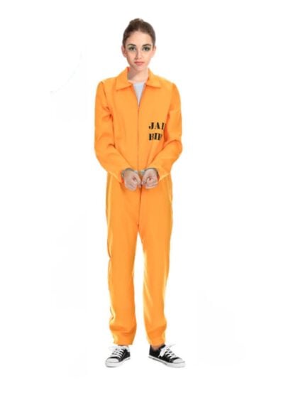 Womens Orange Prison Costume