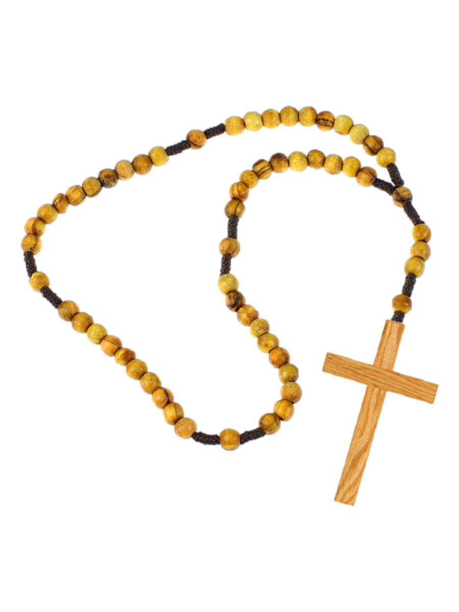 Nun Rosary Beads With Wooden cross
