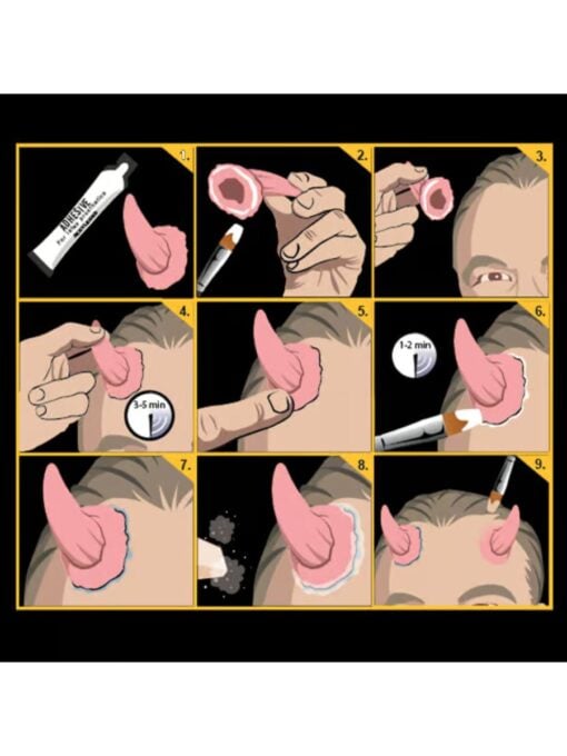 Large Devil Horns - Deluxe - Image 3
