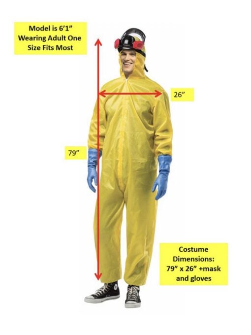 Breaking Bad Hazmat Costume - Adult - Image 4