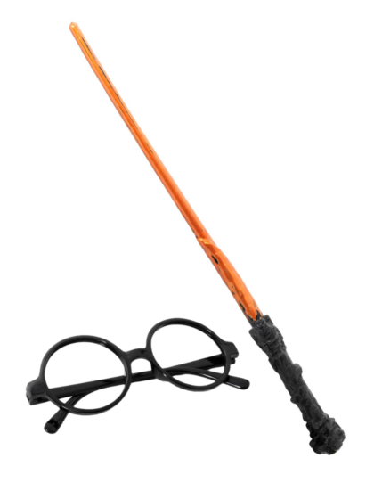 Wizard Wand and Glasses Set