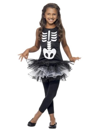 Girls Skeleton Costume