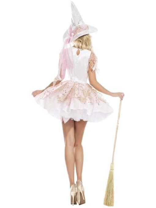 White Magic Witch Costume - Adult - Image 2