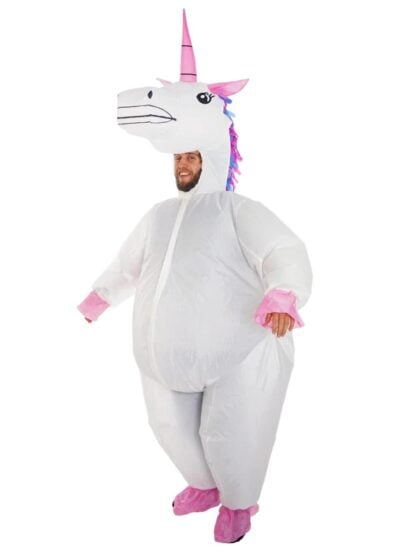 Inflatable unicorn costume adult