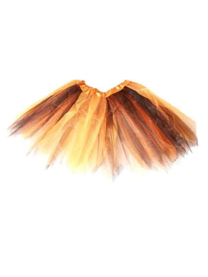 Halloween orange and black tutu skirt
