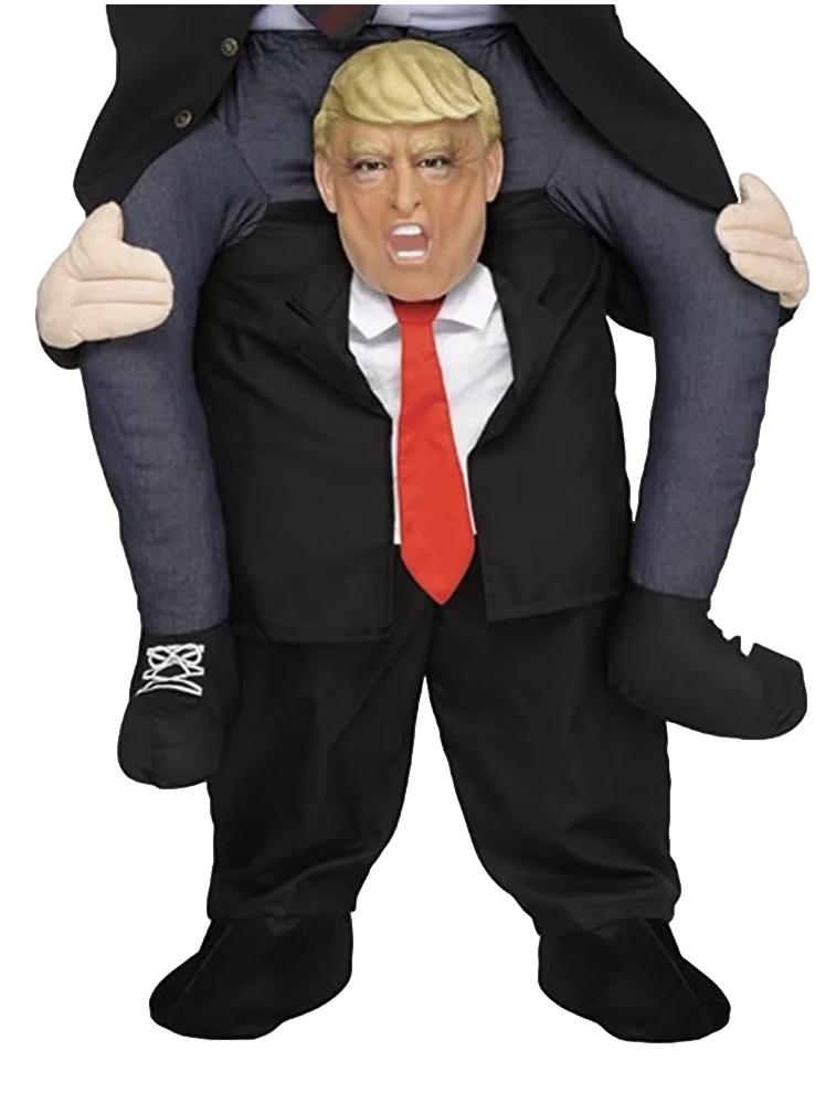 Donald Trump Piggy Back Costume - Be extra scary this Halloween