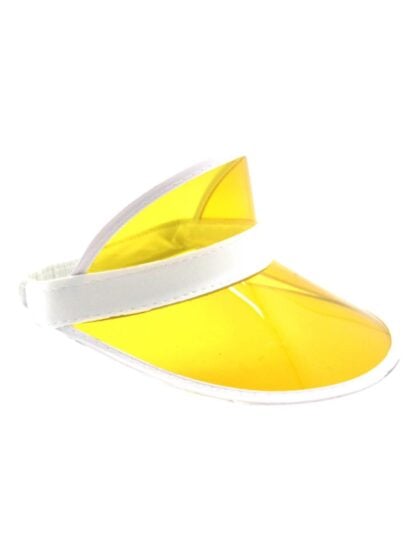 Yellow Poker Visor