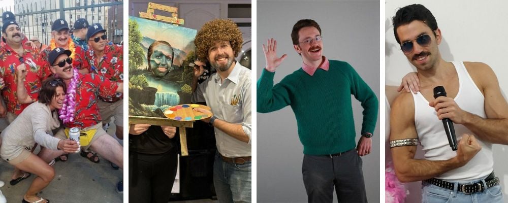 Movember costume characters