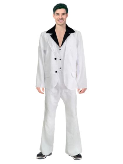 70s White Disco Costume